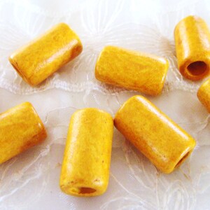Vintage Glass Tan Pony Beads - 5mm Spacers. 75-piece Lot. New Old Stock, Round Shape, Perfect For Crafting.