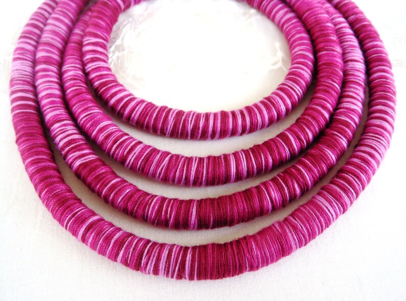 Purple Wrapped Thread Rope Cord Covered Cording Fibre Wrap | Etsy