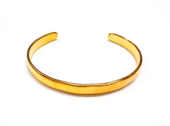 Gold Plated Bangle Blanks Bracelet