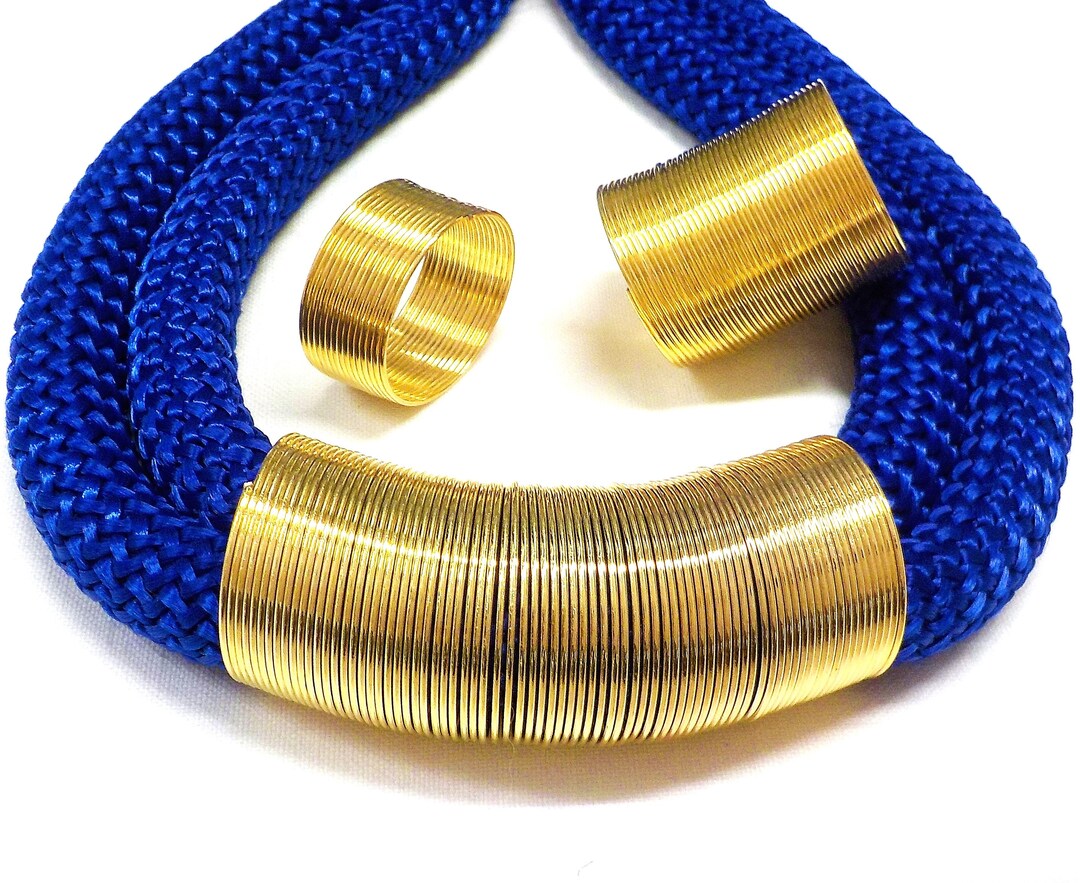 Gold Plated Over Brass Memory Wire Ring Size 20mm Diameter Etsy