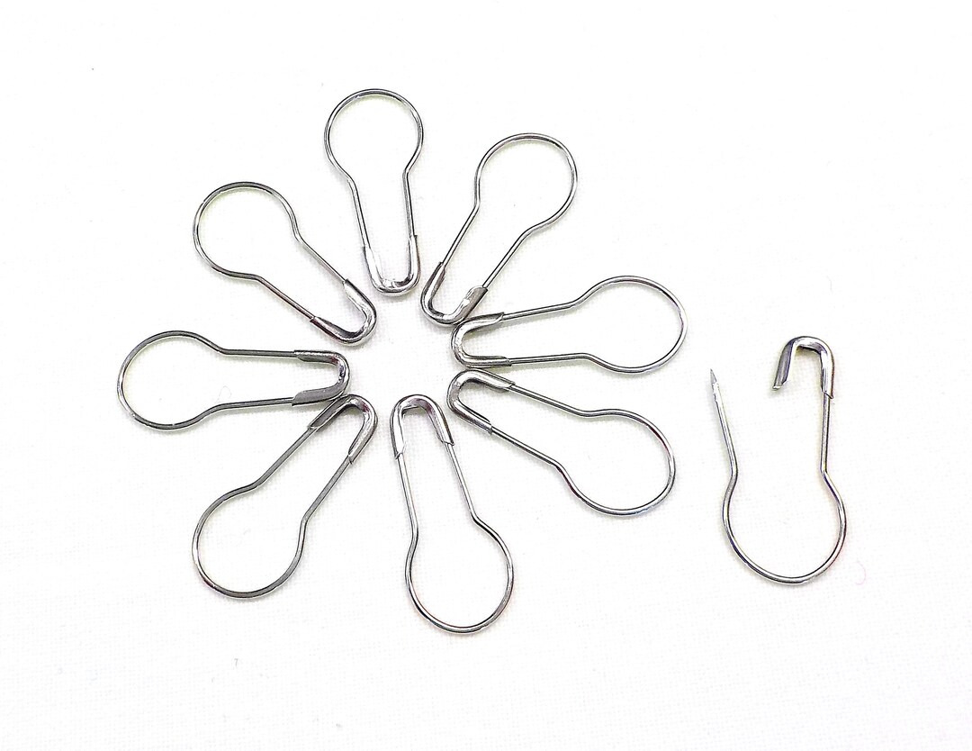 Silver Bulb Safety Pins Garment Pins Hang Tag Pin Calabash Etsy