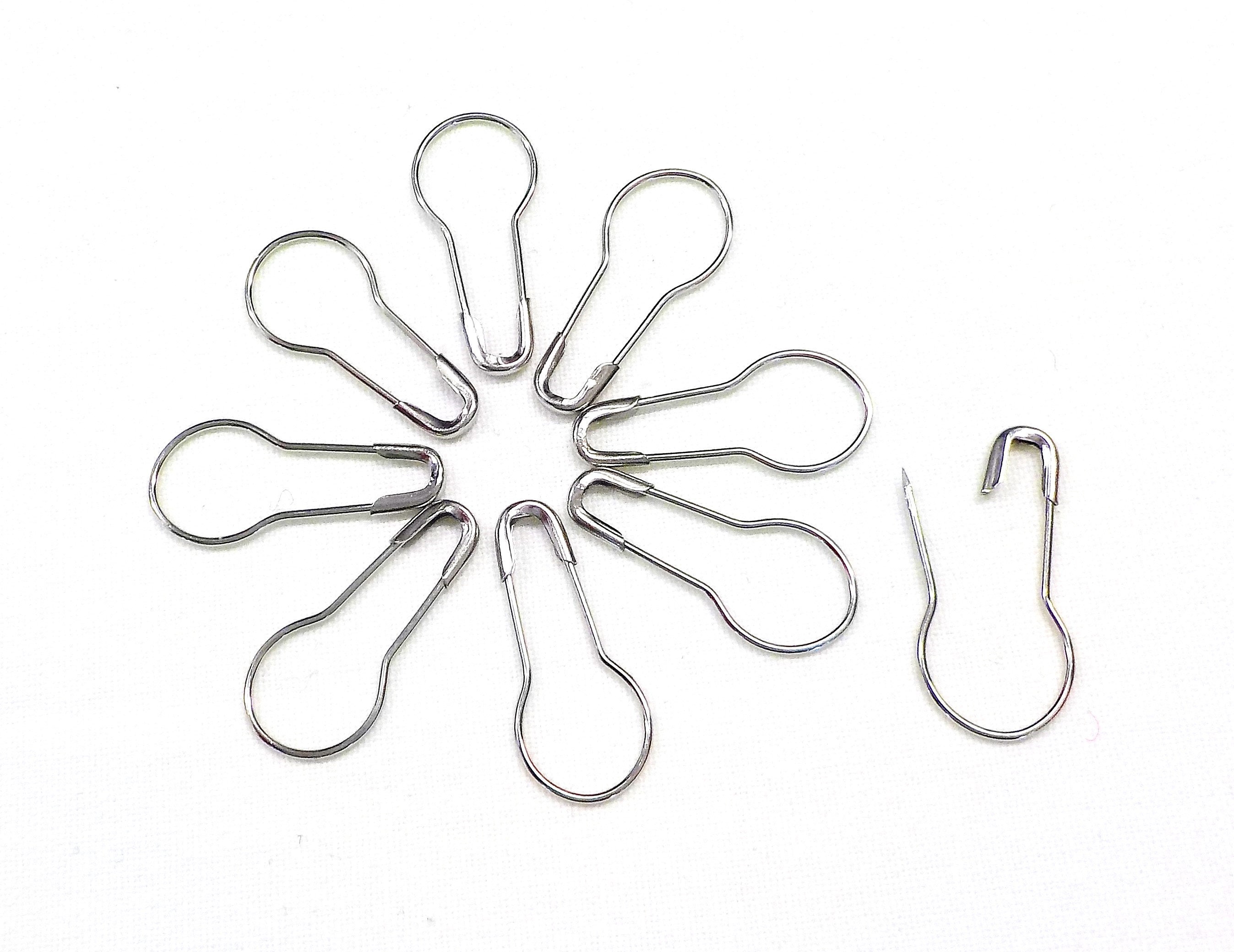 Clothing Safety Pins Fabric Textile Hemming Variety Pack Brooch Clips Dresses  Garments Skirt Jewellery Pinning 