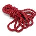 Dark Red Satin Twisted Cord, Wrapped Thread Cord, 9mm Rope Cord- 1 Yard ...