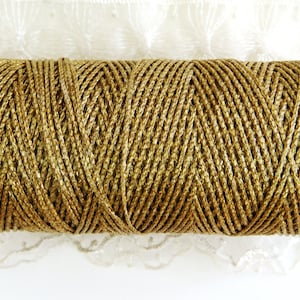 Waxed jute shop cord