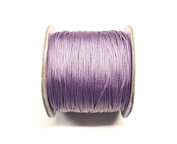 0.7mm Chinese Knotting Cord, Braided Nylon Cord for Shamballa Macrame  Beading Kumihimo, Light Purple Thin Strong String 10 Yards 1 Piece -   Canada
