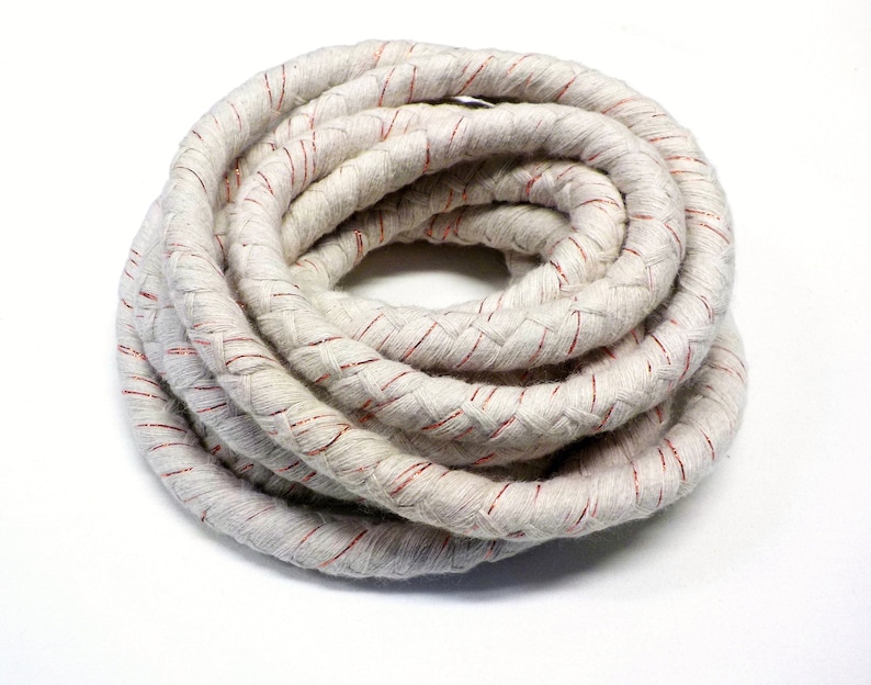 Beige Copper Wrapped Thread Rope Cord Covered Cording Fibre - Etsy