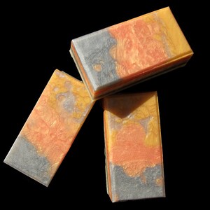 Sands of Morocco fragrance in Deep colors of Gold, Rose Gold, and Silver Glycerin Soap with Free Shipping in the Continental US image 3