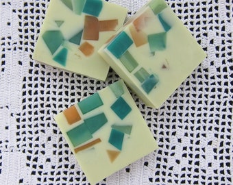 Ginger & Eucalyptus scented soap with shipping included in the Continental US