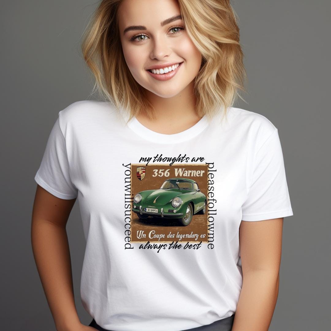 Porsche 356 T Shirt - Etsy Porsche 356 T Shirt - Etsy