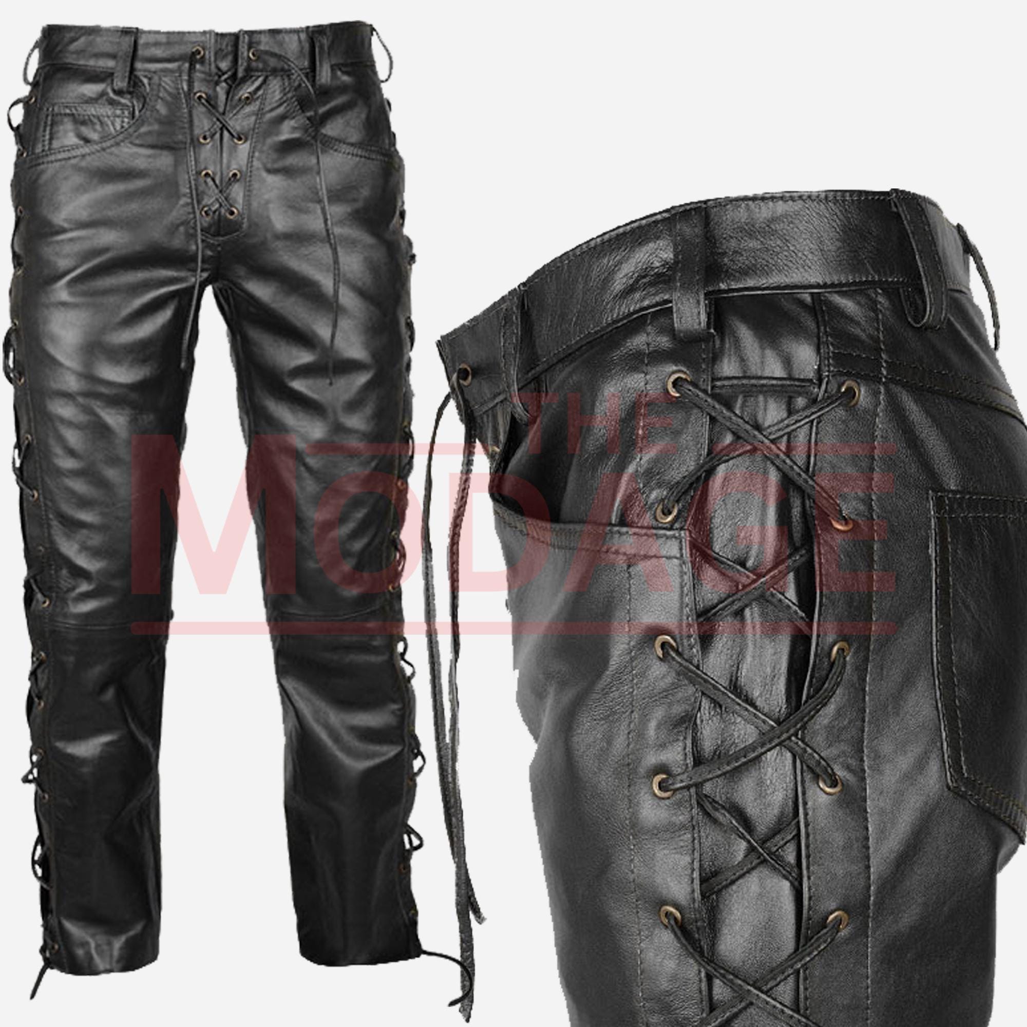 Lace up Fly Pants - Etsy