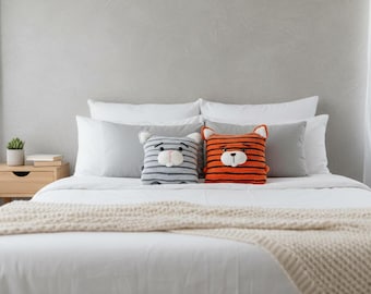 Crochet Cat Pillow Pattern: Amigurumi Plushie PDF Download