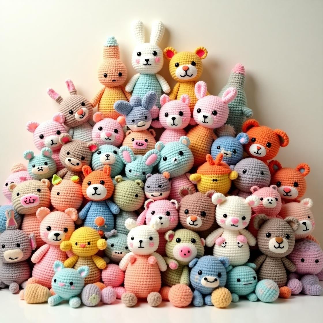 100+ Free Amigurumi PDF Patterns | Instant Download Crochet Toy Patterns | Cute DIY Crochet Pattern Bundle