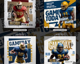32 Sportsjabloon – Posterflyer Sociale media Adobe Photoshop-bundel 6