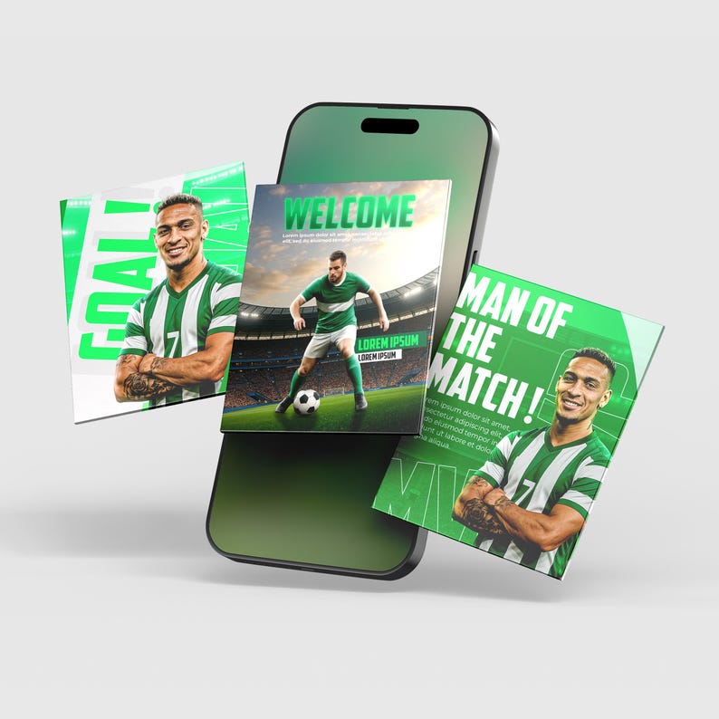 18 Sport Template – Bundle Poster Social Media