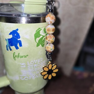 tumbler straw charm