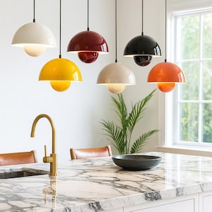 Pendant Light - Colorful Pendant Light - Retro Modern Ceiling Lamp - Ceiling Light - Decorative Lamp - Pendant Light for Kitchen Island