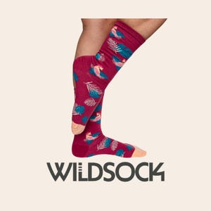 Kakadu Parrot Cotton Crew Socks | Colorful Animal Socks | Gift for Him & Her | WildSocks