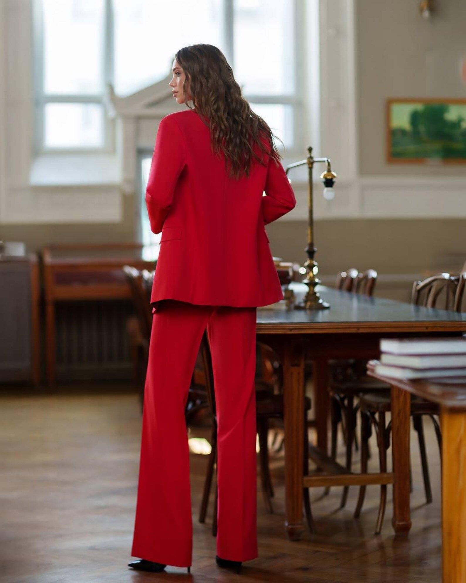 Elegant Three Piece Formal Pantsuit