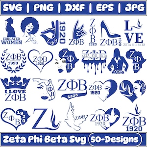 Zeta Phi Beta Svg Bundle, ZPB Svg, Zeta Phi Beta Heart Dove Cut File,1920 Zeta Phi Beta Sign Svg, Sorority Svg, Zeta Png, Silhouete, Zeta