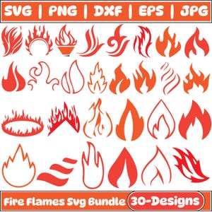 Fire Flames Svg Bundle, Fire Svg, Fire Tattoo, Fire ClipArt, Fire Svg Files, Flames Frame Svg, Fire Frame Svg, Fire Png, Fire Tattoo Svg,