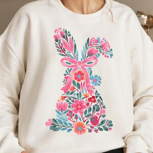 Niedliches Oster-Shirt, Osterhase, Osterhase, Sublimation, Frühling, Osterhase, Osterhase