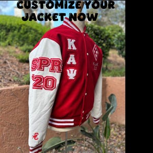 Benutzerdefinierte griechische Letterman-Jacke Kundengerechte Alpha Phi Alpha-Jacke Benutzerdefinierte AOII-Kapitel-Leder-Uni-Jacke-Brüderlichkeit Letterman-Jacke