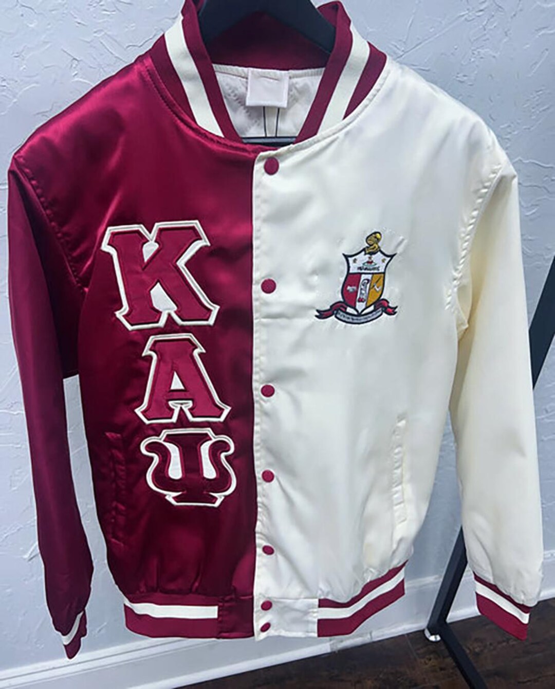 Fraternity Hooded Coat - Kappa Lambda Chi Letter Christmas Hooded Coat Unisex main image 1