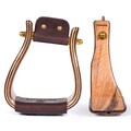 Heartwood Western Stirrups: 3" Comfort Trail Riding Horse Tack product logo