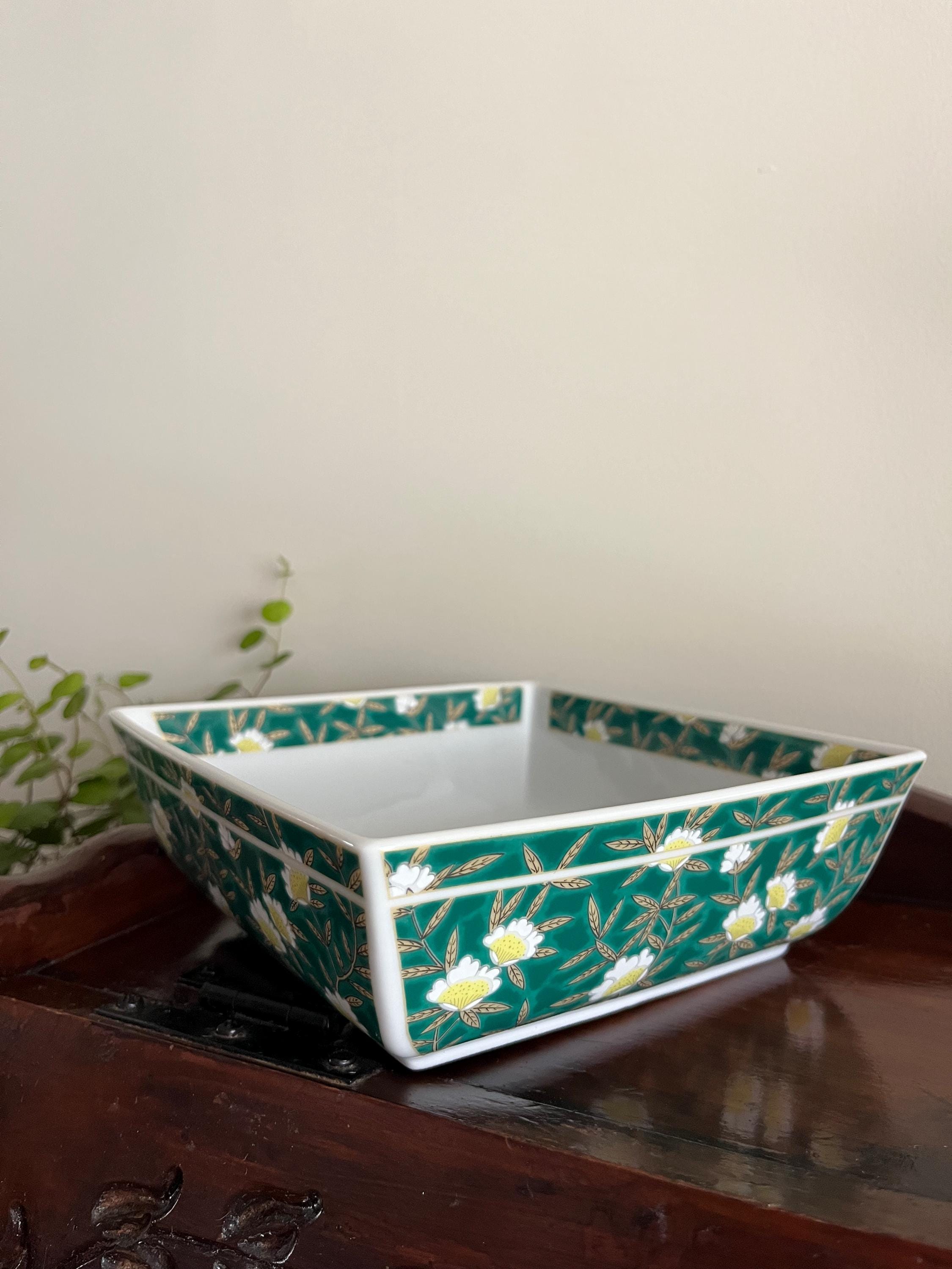 La Pucca 緑色の皿 Gumps Gump's Bowls - Etsy