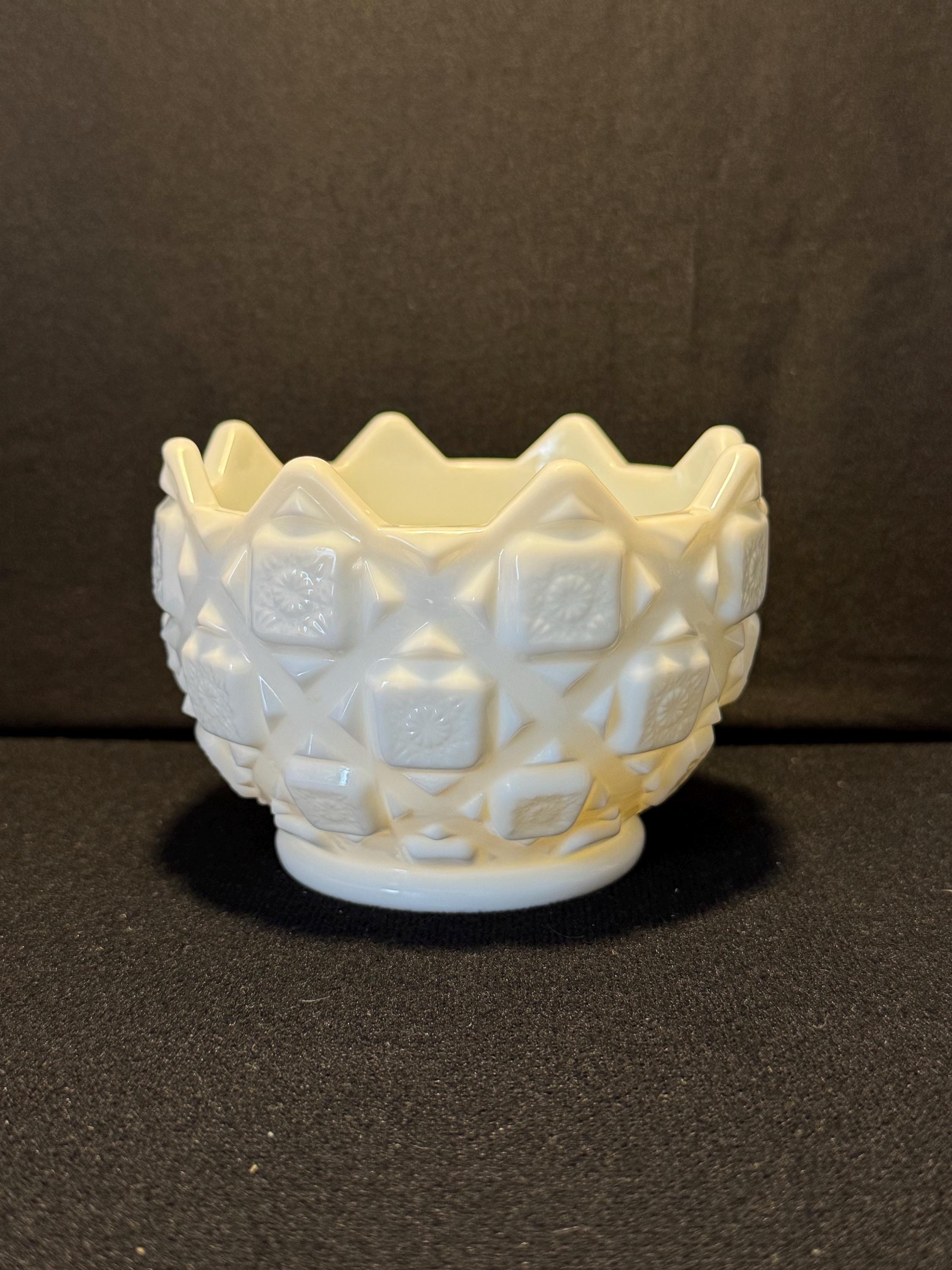 Westmoreland Milk Glass Candy Dish - Etsy