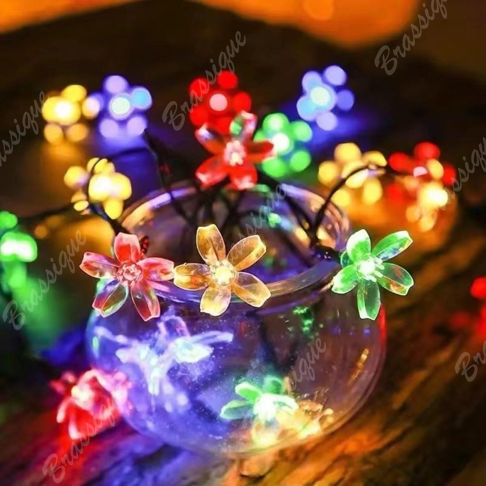 Flower Copper LED String Lights: USB Fairy Lantern, 4m 30 Leds - Etsy