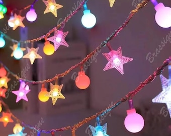 Handmade Fairy String Lights: Solar Outdoor Decor