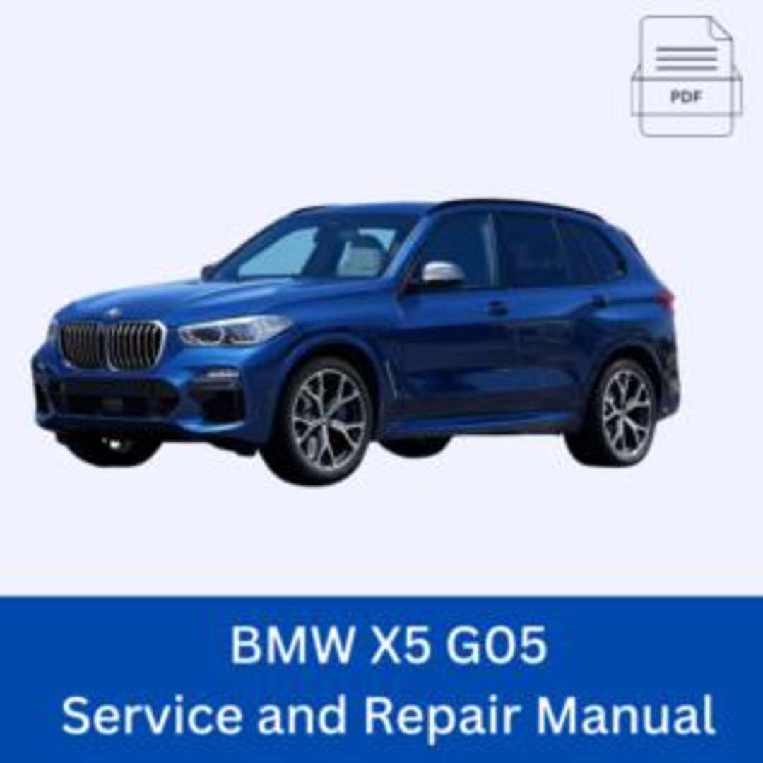 BMW X5 G05 Service and Repair Manual - Etsy