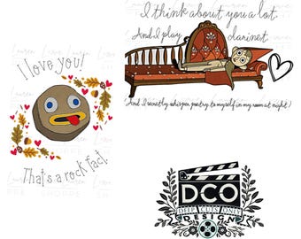 Over the Garden Wall Greeting Card - Collection