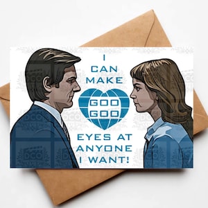 Severance Greeting Card - Goo Goo Eyes (Digital Download)