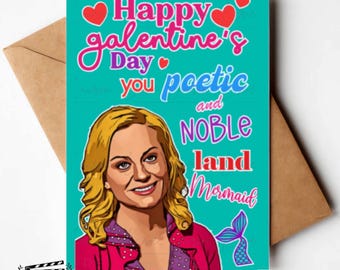 Parks and Recreation Valentine's Day Card - Collection