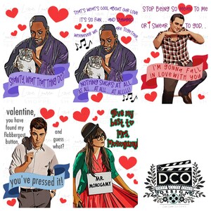 Tarjeta de San Valentín para una chica nueva - Colección