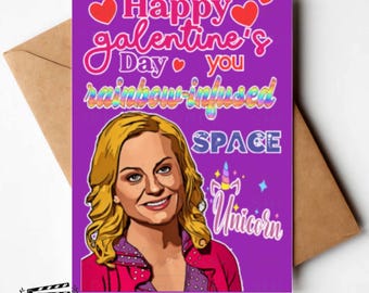 Parks and Recreation Valentine's Day Card - Galentine's Day