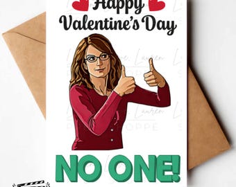 30 Rock Valentine&#39;s Day Card - No One