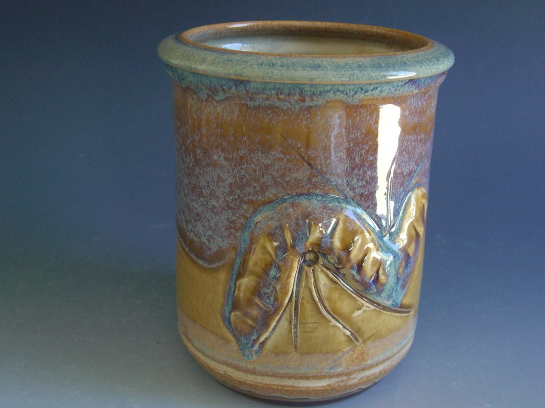 Vase Hand Thrown Handmade Stoneware Pottery (JD-4) - Etsy