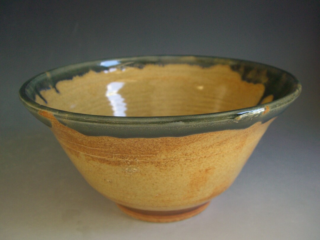 Bowl Hand Thrown Handmade Stoneware Pottery (B-56) - Etsy