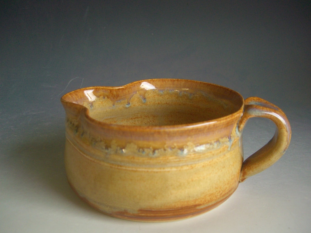 Hand Thrown Handmade Stoneware Pottery Gravy/sauce Boat GSB13 Etsy