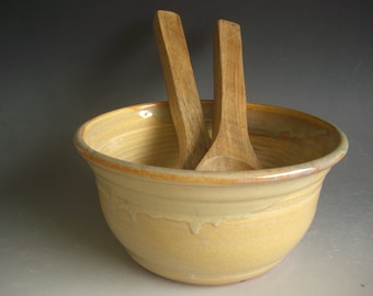 Hand thrown handmade stoneware pottery bowl  (SB-2)
