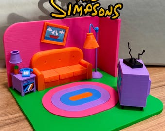 The Simpsons Living Room – Collectible Diorama