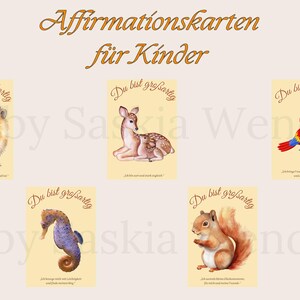 Bevestigingskaarten Bevestigingskaarten voor kinderen Set Bevestiging Muurdecoratie Inspirerende bevestiging Positieve bevestigingen Huis Afdrukbare digitale kunst