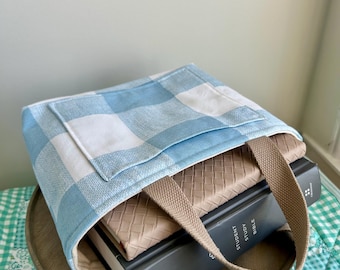 Bible tote /  sleeve for Bible with handles / Bible and book cover