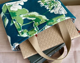 Bible tote / Customizable sleeve for Bible with handles / Bible and book cover