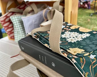 Bolsa para Biblia / Funda personalizable para Biblia con asas / Funda para Biblia y libro