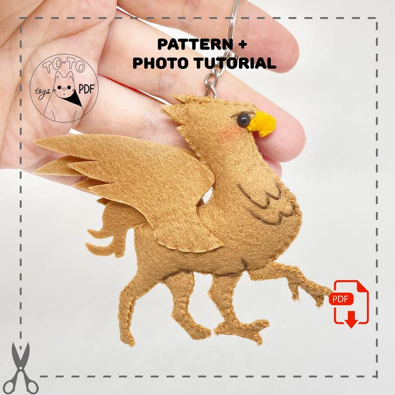 Felt Beast Pattern - Etsy