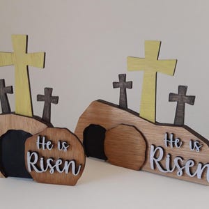 4-Schicht-Laserschnittdateien, christliche Kunst Ostern Jesusbibel, erhältlich in SVG, Ai, Dxf, Cdr und Pdf, Lightburn-Formate, DIGITALER DOWNLOAD